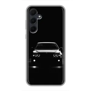 Чехол для Самсунг Галакси А35 5G - с принтом БМВ (AlphaPrint) (Машина BMW)