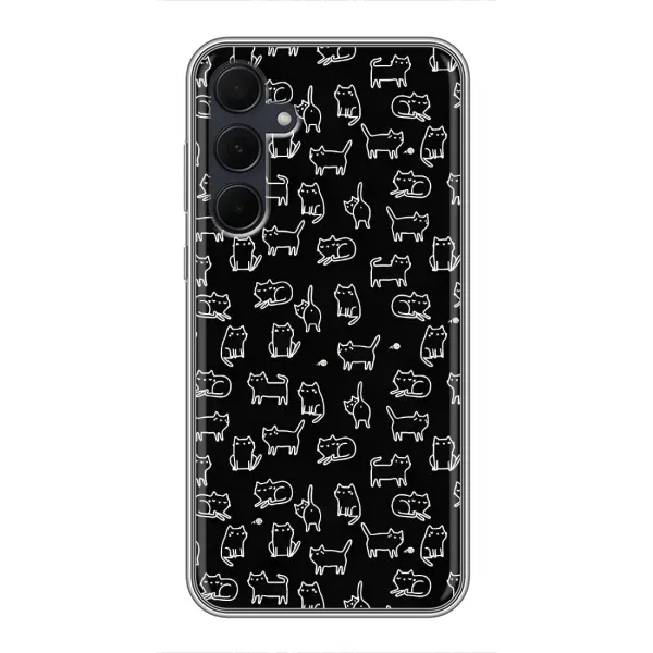 Чехол с принтом «Меленькие котики» для Samsung Galaxy A35 (5G)