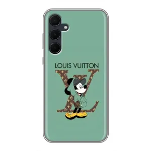 Чохли Луі Вітон для Samsung Galaxy A35 (5G) (AlphaPrint - LOUIS VUITTON) (Міккі Маус LV)