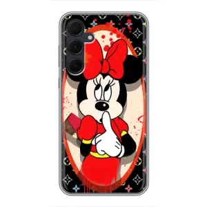 Чехол Disney Mouse Samsung Galaxy A35 (5G) (PREMIUMPrint) (Минни Маус ЛВ)