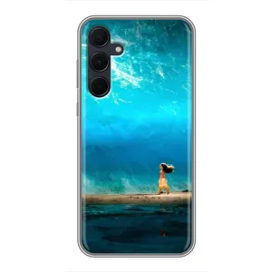 Чехол с мультфильмом Моана Samsung Galaxy A35 (5G) (Океан Моана)