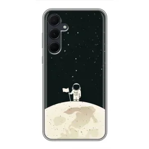 Космічні Чохли для Самсунг Ґалаксі А35 (5Ж) (VPrint) (На місяці)