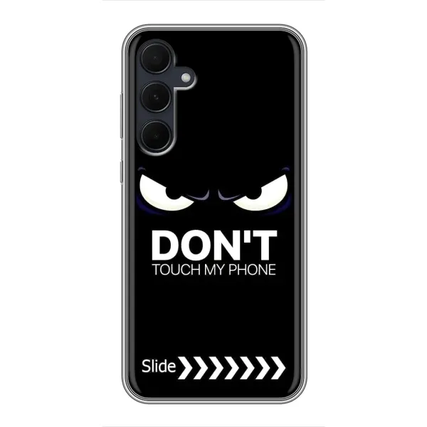 Чехол с принтом «Не трогай телефон» для Samsung Galaxy A35 (5G) Чехол с принтом «Не трогай телефон» для Samsung Galaxy A35 (5G)