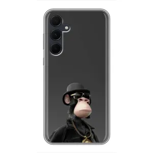 Чехлы с Обезьянами NFT для Samsung Galaxy A35 (5G) (AlphaPrint) (Обезьяна NFT)