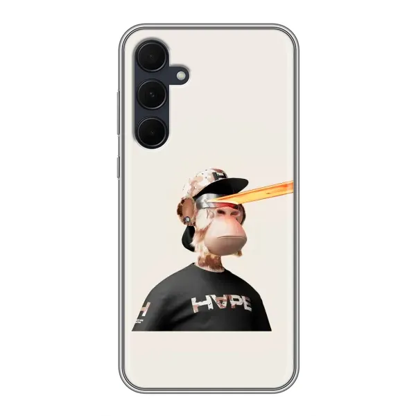 Чехол с принтом «обезьяна NFT в очках» для Samsung Galaxy A35 (5G) Чехол с принтом «обезьяна NFT в очках» для Samsung Galaxy A35 (5G)