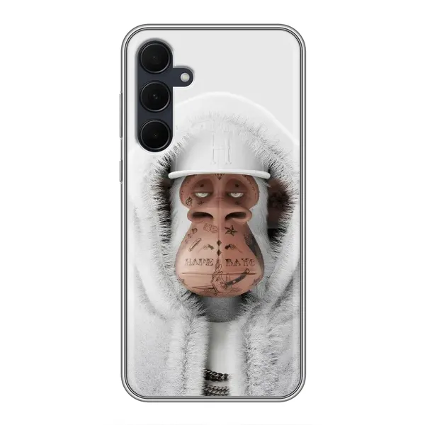 Чехол с принтом «обезьяна NFT в тату» для Samsung Galaxy A35 (5G) Чехол с принтом «обезьяна NFT в тату» для Samsung Galaxy A35 (5G)