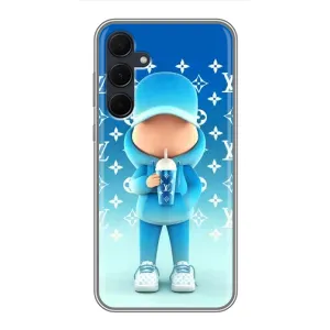 Круті Чохли Луі Віттон для Samsung Galaxy A35 (5G) (AlphaPrint) (Хлопець LV)