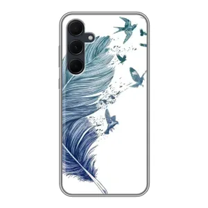 Чохол з картинкою (Стильні) Самсунг Ґалаксі А35 (5Ж) - (AlphaPrint) (Перо)