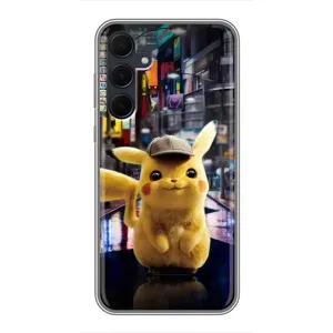 Чехол с Пикачу на Samsung Galaxy A35 (5G) (Пикачу покемон)