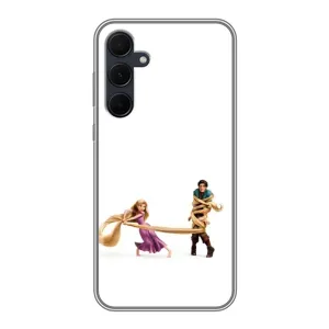 Чехол Рапунцель для Samsung Galaxy A35 (5G) (Рапунцель и Флин)