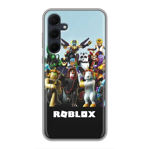 Чехол с принтом «ROBLEX» для Samsung Galaxy A35 (5G) Чехол с принтом «ROBLEX» для Samsung Galaxy A35 (5G)