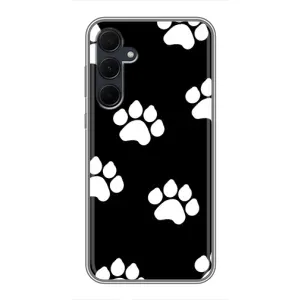 Чохли з собаками для Samsung Galaxy A35 (5G) (VPrint) (Сліди собаки)