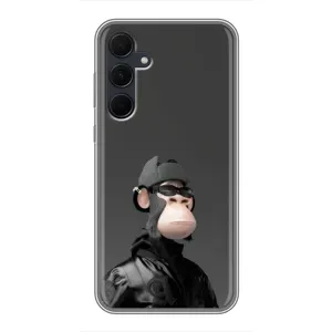Чехлы с Обезьянами NFT для Samsung Galaxy A35 (5G) (AlphaPrint) (стильная обезьяна NFT)