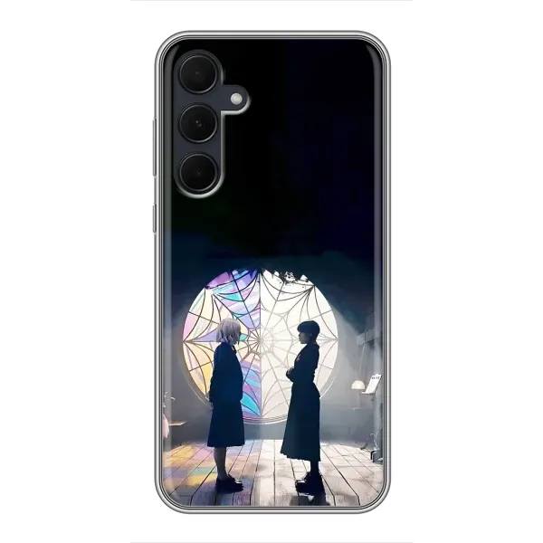Чохол з принтом «Венздей та Інід» для Samsung Galaxy A35 (5G) Чохол з принтом «Венздей та Інід» для Samsung Galaxy A35 (5G)