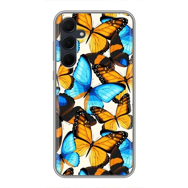 Чехол с принтом «Яркие бабочки» для Samsung Galaxy A35 (5G) Чехол с принтом «Яркие бабочки» для Samsung Galaxy A35 (5G)