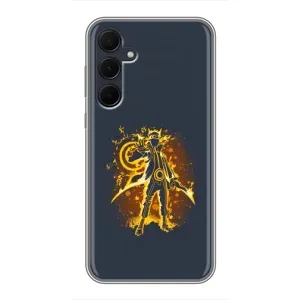 Naruto Anime Чохли для Самсунг Ґалаксі А35 (5Ж) (AlphaPrint) (золотий Наруто)