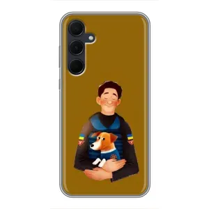 Чехлы с картинкой собаки Патрон для Samsung Galaxy A35 (5G) (AlphaPrint) (ЗСУ Патрон)