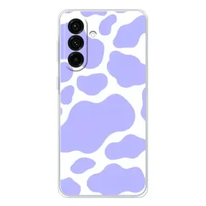 Чохол з принтом корови на Galaxy A36 5G (Фіолетова Бурьонка)