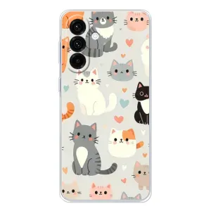 Чохол з малюнком кіт на Samsung Galaxy A36 5G (Колаж котів)