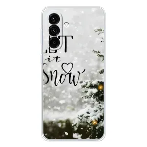 Новорічні, Святкові Чохли для Samsung Galaxy A36 5G - 2024 год (Let it snow)