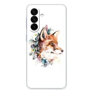 Чохли з картинкою Лисичка для Samsung Galaxy A36 5G (VPrint) (Лиса в квітах)