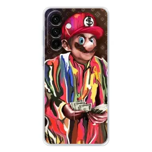 Бренднові Чохли для Samsung Galaxy A36 5G - (PREMIUMPrint) (Mario LV)