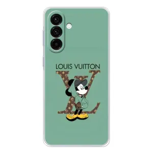 Чехлы Луи Витон для Samsung Galaxy A36 5G (AlphaPrint - LOUIS VUITTON) (Микки Маус LV)