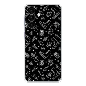 Новорічні, Святкові Чохли для Samsung Galaxy A36 5G - 2024 год (Новорічний фон)