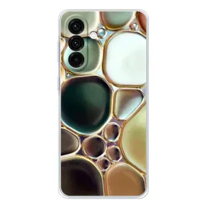 Мраморний чехол на Samsung Galaxy A36 5G (VPrint) (Радужний Мрамор)