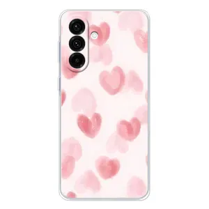 Чохол з розовим принтом для Samsung Galaxy A36 5G (Рожеві сердечки)