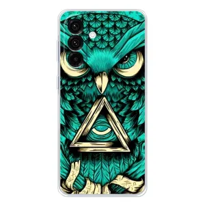 Чохол з пташками на Samsung Galaxy A36 5G (VPrint) (Сова з оком)
