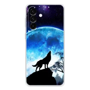 Захисні чохли для Galaxy A36 5G (AlphaPrint) (ХІТ продаж) ВОВК (Вовк на місяць)