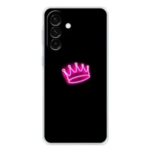 Чохол з Короною Galaxy A36 5G - (AlphaPrint) (Яскрава корона)