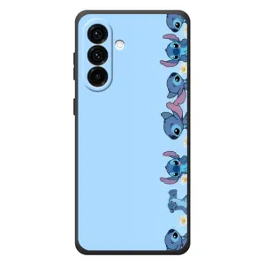 Чехол с принтом Стич на Samsung Galaxy A37 (Стич фон)