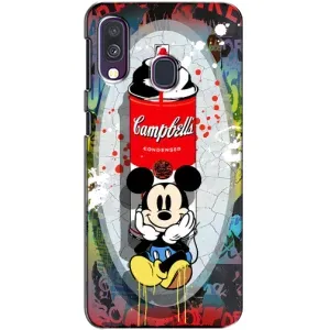 Чехол Disney Mouse Samsung Galaxy A40 2019 (A405F) (PREMIUMPrint) (Американский Маус)