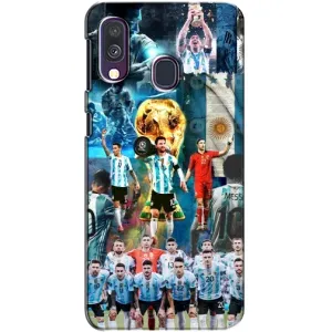 Чехлы Месси для Samsung Galaxy A40 2019 (A405F) (AlphaPrint) (Аргентина Месси)