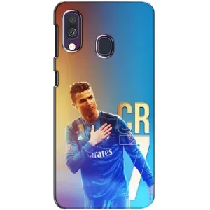 Чехол Криштиану Роналду для Samsung Galaxy A40 2019 (A405F) (AlphaPrint)