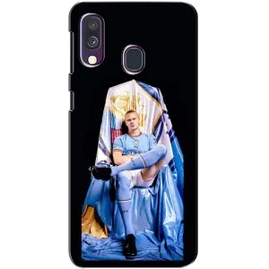Чохли з футболістом Ерлінг Холанд для Samsung Galaxy A40 2019 (A405F) (AlphaPrint) (футболіст Холанн)