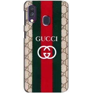 Чехлы ГУЧЧИ для Самсунг А40 (2019) (AlphaPrint) (Gucci дизайн)