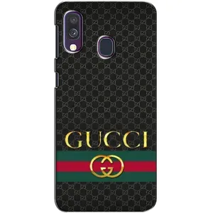 Чехлы ГУЧЧИ для Самсунг А40 (2019) (AlphaPrint) (Gucci оригинал)