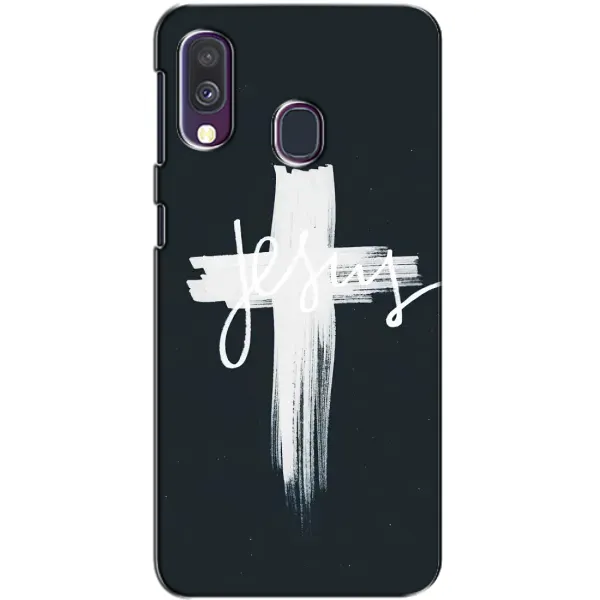 Чехол с принтом «Иисус» для Samsung Galaxy A40 2019 (A405F)