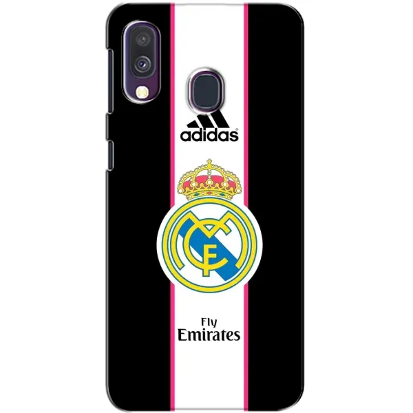 Чехол с принтом «Лого Real Madrid» для Samsung Galaxy A40 2019 (A405F)