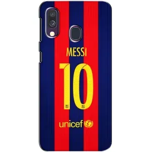 Чехлы Месси для Samsung Galaxy A40 2019 (A405F) (AlphaPrint) (Messi Barca 10)