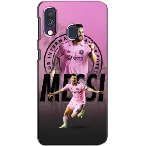 Чехлы для Самсунг А40 (2019) - Лео Месси Маями (Messi Miami)