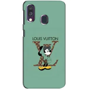 Чохли Луі Вітон для Samsung Galaxy A40 2019 (A405F) (AlphaPrint - LOUIS VUITTON) (Міккі Маус LV)