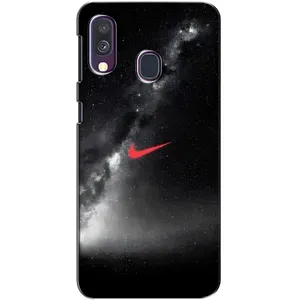 Чохол для Samsung Galaxy A40 2019 (A405F) - з принтом Найк (AlphaPrint) (Найк червоний)