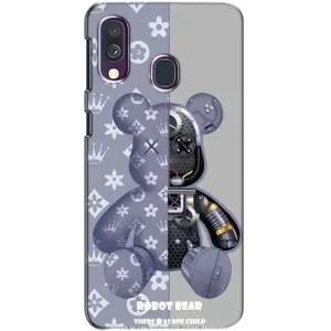 Круті Чохли Луі Віттон для Samsung Galaxy A40 2019 (A405F) (AlphaPrint) (Робот Медведик)
