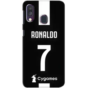 Чохол Кріштіану Роналду для Samsung Galaxy A40 2019 (A405F) (AlphaPrint) (RONALDO 7)