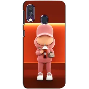 Круті Чохли Луі Віттон для Samsung Galaxy A40 2019 (A405F) (AlphaPrint) (З Кавою)