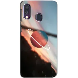 Космічні Чохли для Самсунг Галаксі A40 2019 (A405F) (VPrint) (Сатурн)